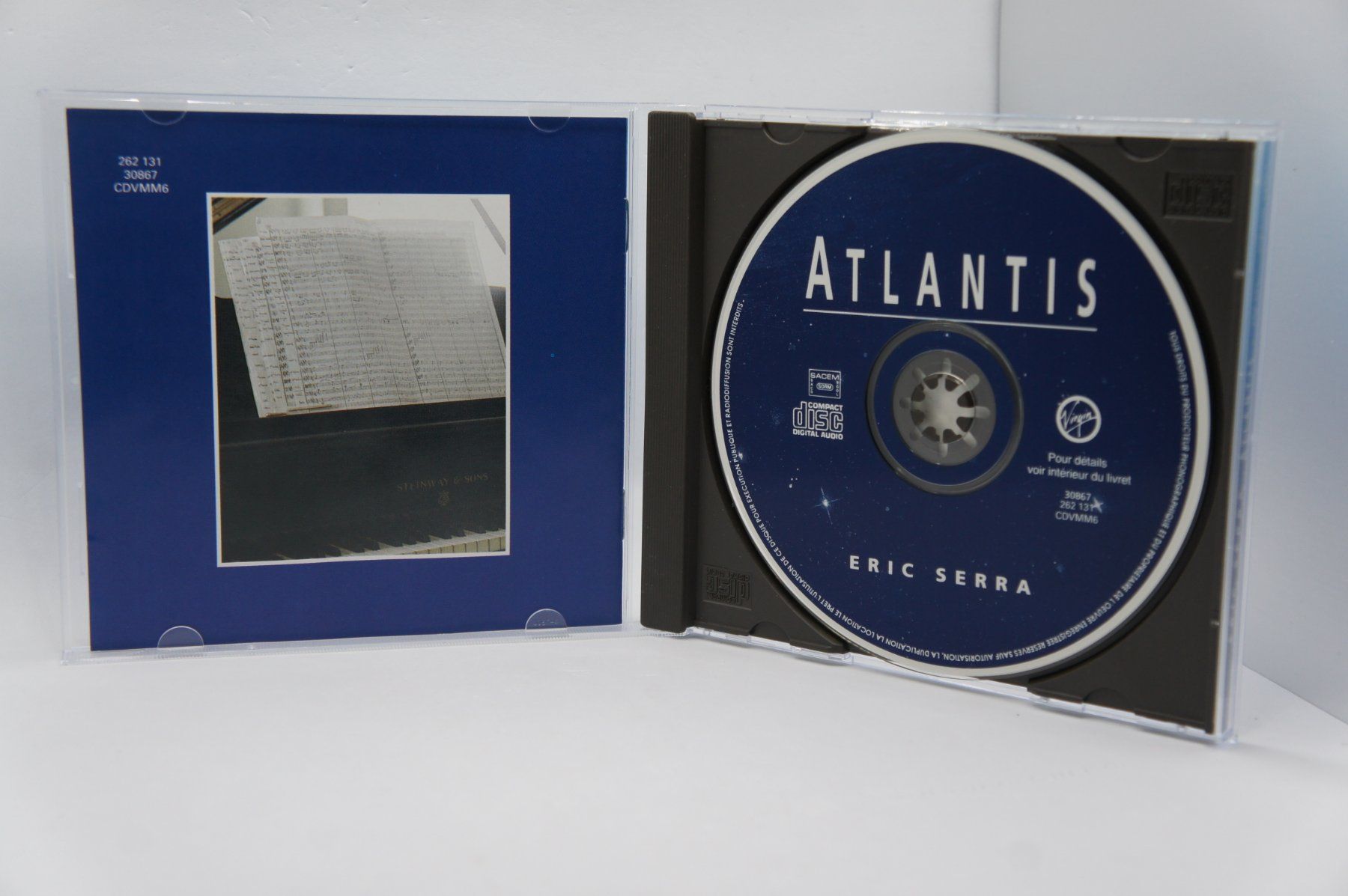 CD: CD Atlantis Eric Serra Soundtrack – Usato da Ernetschwil venduto da luisvonerni 1