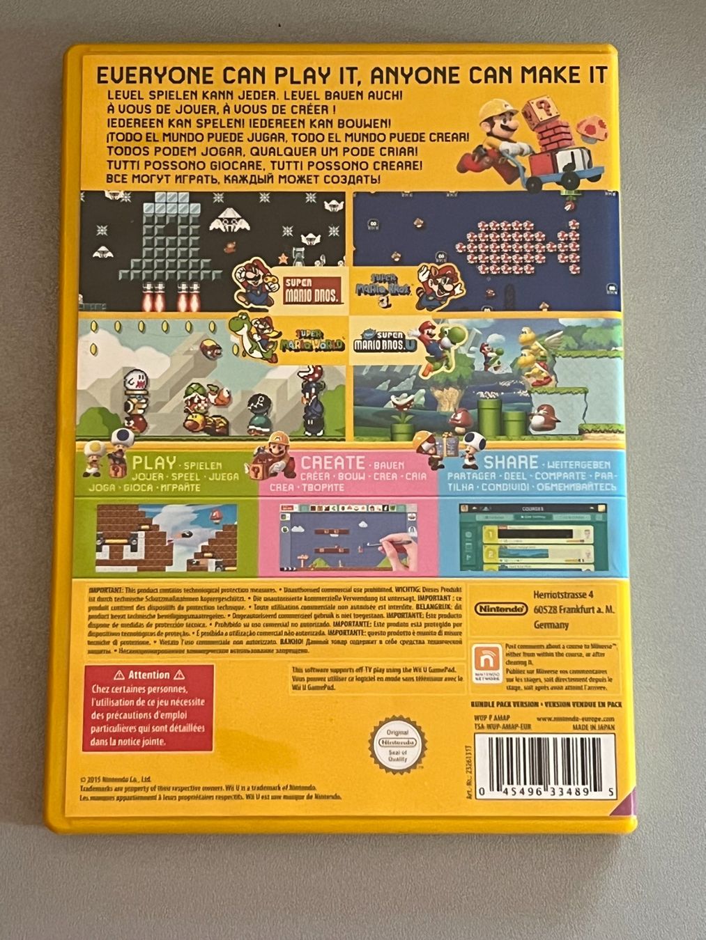 Nintendo Giochi: Super Mario Maker - Nintendo Wii U – Usato da Rivera venduto da poweradem05 1