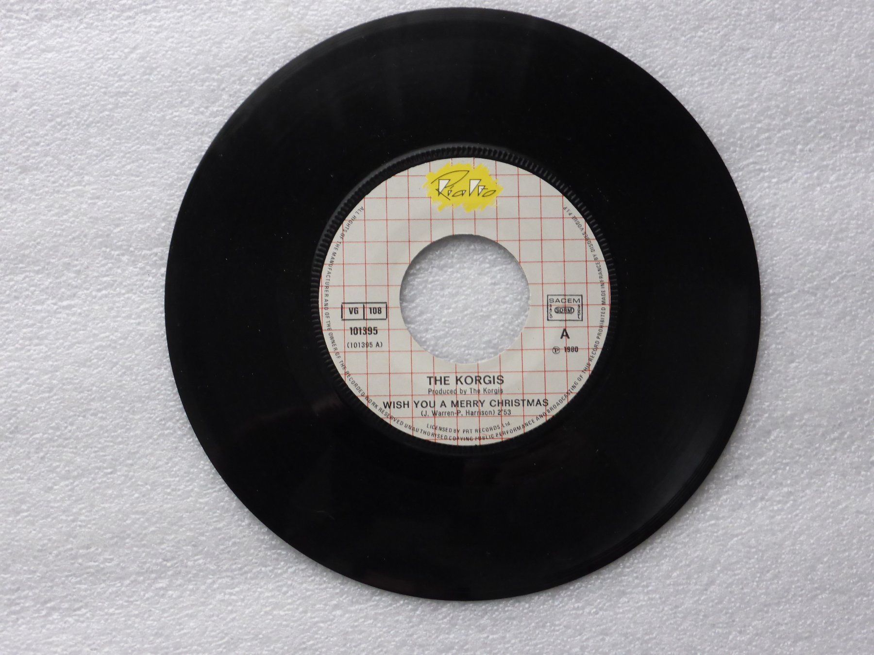 Dischi in vinile: Vinyl Single  THE KORGIS – Usato da Küssnacht am Rigi venduto da Mondkinder 1
