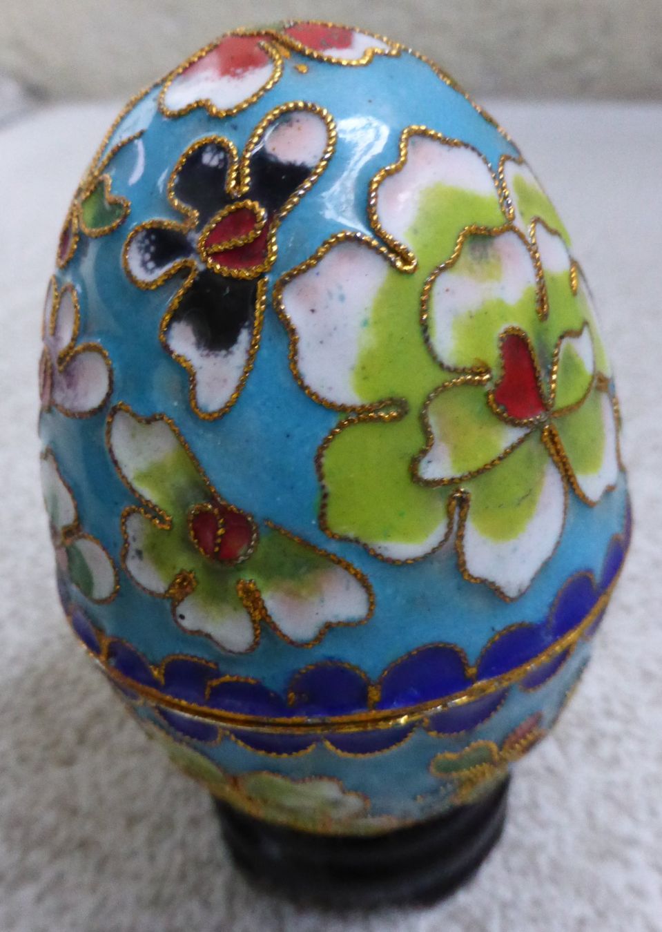 Sculture & Statue: CLOISONNÉ -EI;-ALT /ANTIKE VERSION; 11CM; RELIEF FORM,SELTEN – Usato da Zürich venduto da tritonis 1