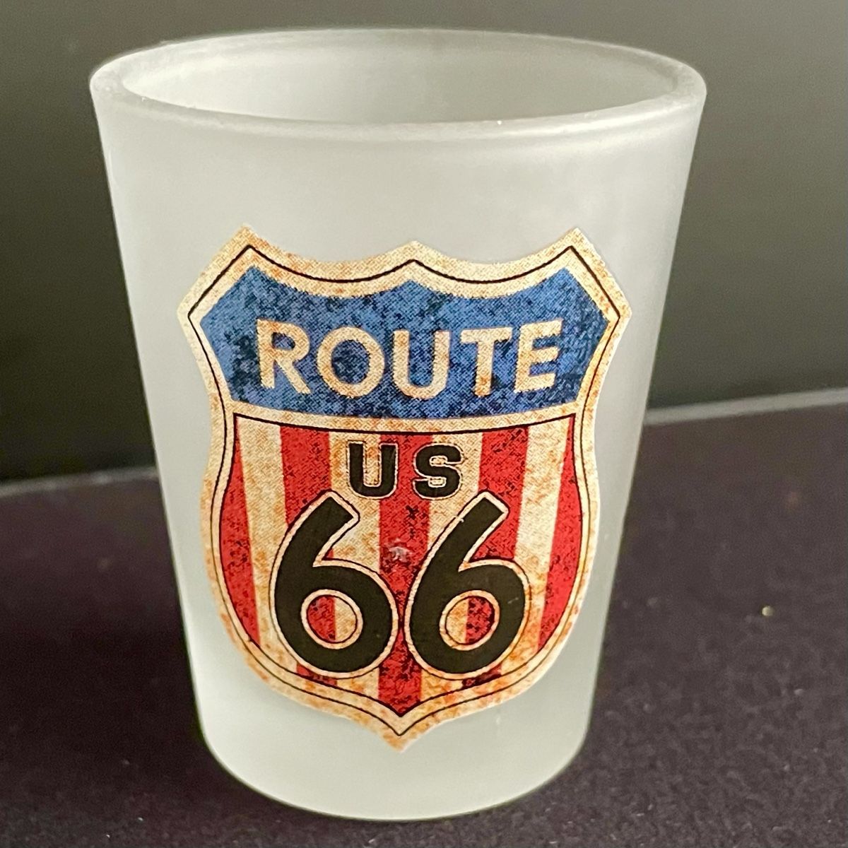Bicchieri: Shot Glas - Route 66 - NEU – Nuovo (secondo la descrizione) da Wohlen AG venduto da pinkyandgreeny
