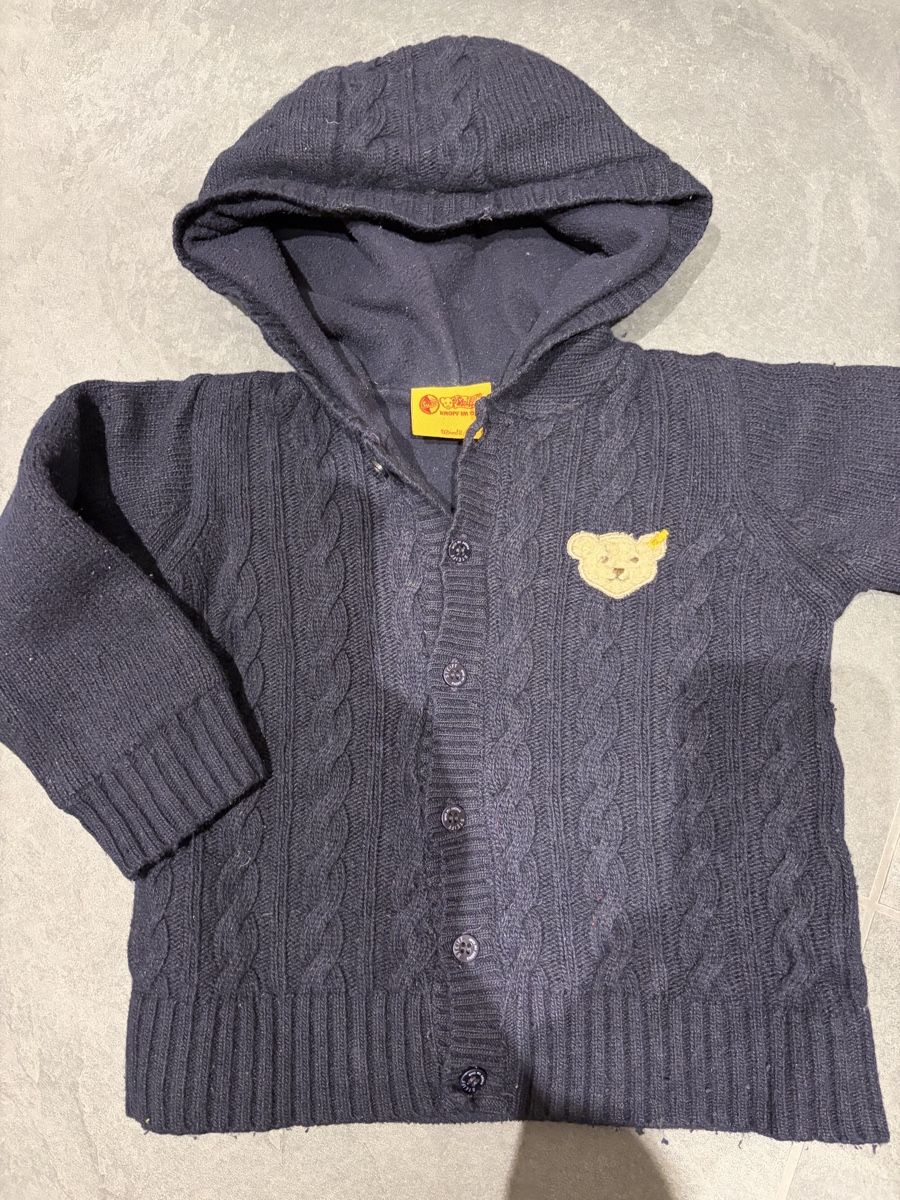 Steiff Giacche & Cappotti: Steiff Strickjacke dunkelblau Gr. 92 – Usato da Bern venduto da Croquant