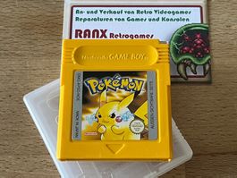 Pokémon Pokemon Gelbe Edition, D, original, speichert