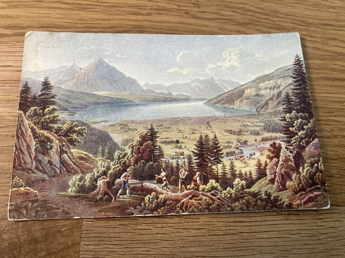 Cartoline postali: Ancienne carte postale Pro Juventute – Usato da Villars-sur-Glâne venduto da Graca03