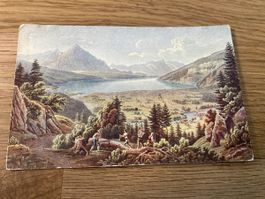 Ancienne carte postale Pro Juventute