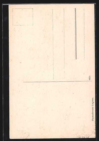 Cartoline postali: AK Morcote /Lago di Lugano, Friedhof – Usato da Berlin venduto da bartko-reher 1