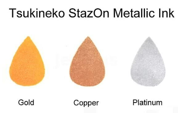 Timbri: StazOn Stempelkissen Copper/Kupfer Metallic – Nuovo e nell'imballaggio originale da Frauenkappelen venduto da 77Adi 2