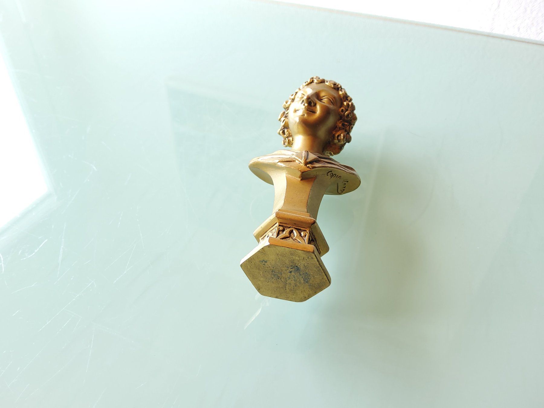 Figuren: Petite sculpture signée  – Gebraucht aus Malleray von Broc-Mo 5