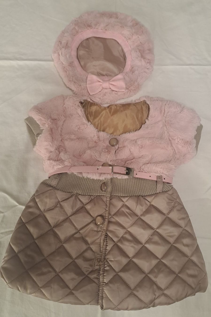 C&A Kleider & Röcke: Robe + bonnet pour fille taille 74 – Neu (gemäss Beschreibung) aus Le Noirmont von sportboutique 1