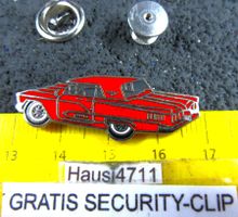 FORD THUNDERBIRD ROT AUTO PIN ENAMEL MIT SECURITY-CLIP