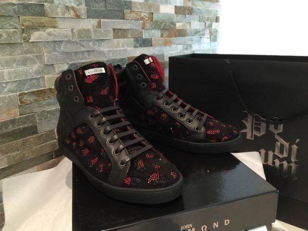 Scarpe da uomo: JOHN RICHMOND Sneakers Echtes Leder Schw – Nuovo e nell'imballaggio originale da Pratteln venduto da Rbubi 4