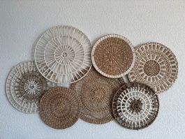 Wall decoration in natural fibers Maisons du Monde