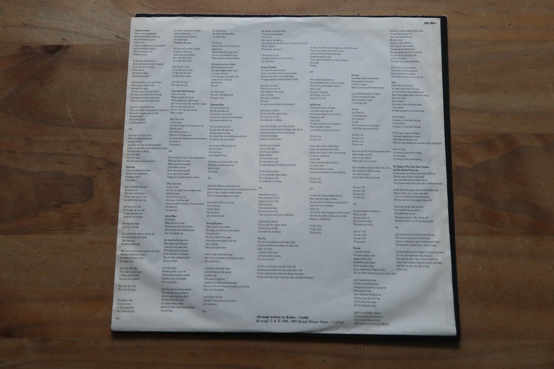 Dischi in vinile: BLUE RODEO - DIAMOND MINE - VINYL LP – Usato da Basel venduto da Patiscat 4