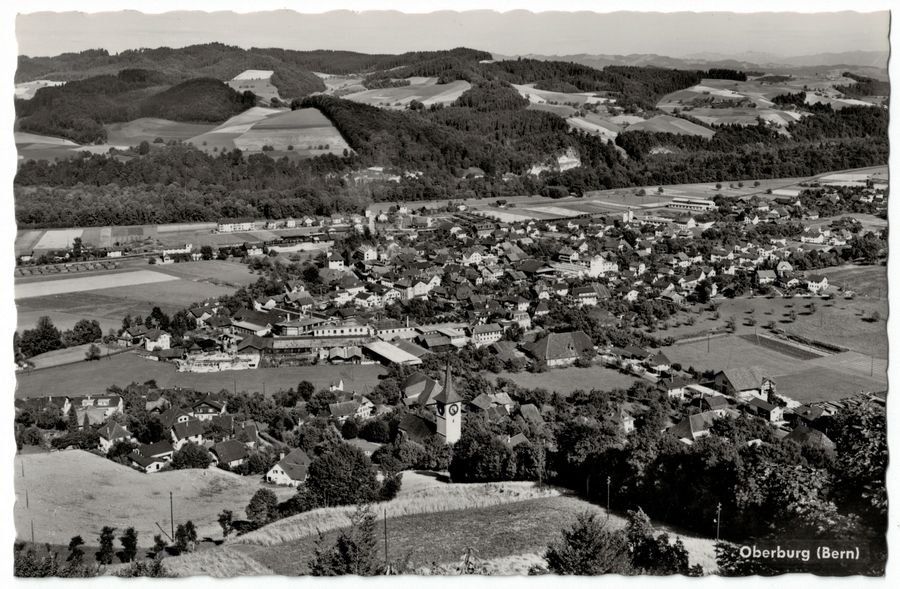 Cartoline postali: Oberburg, um 1940 – Usato da Frauenfeld venduto da POML