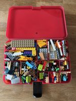 Legobox mit Legokleinteile gem Fotos, occ
