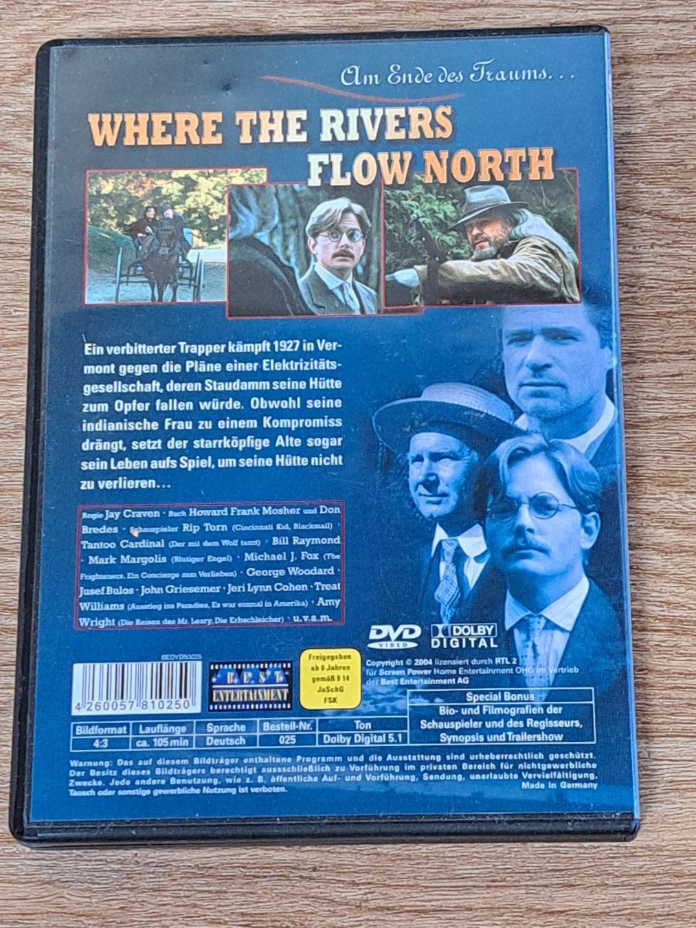 Tutti i DVDs: DVD Where the Rivers Flow North mit Michael J. Fox 1994 – Nuovo (secondo la descrizione) da Unterseen venduto da Kanica 1