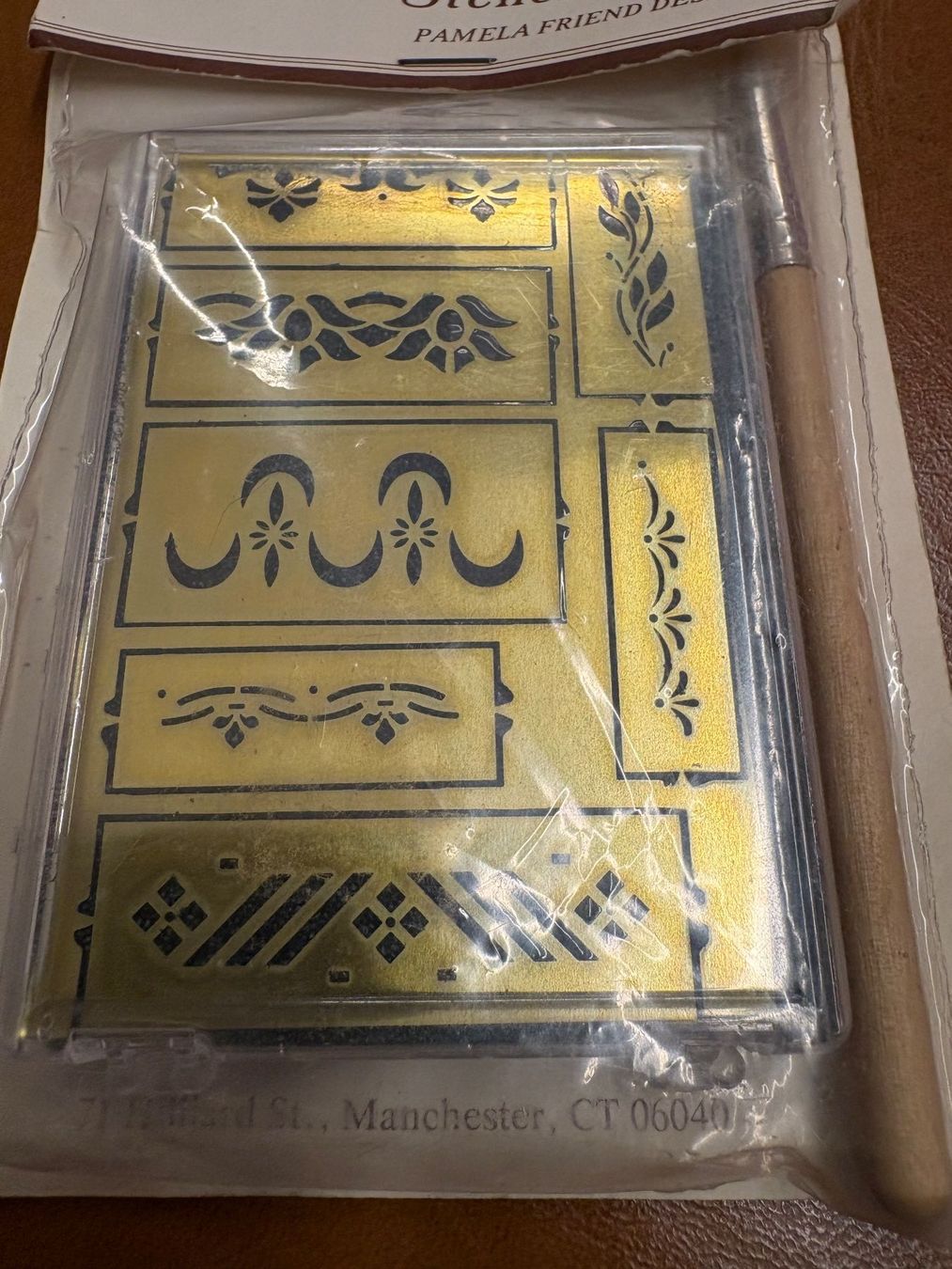 Sciablone: Stencil-Set - 7 Design, vorgestanzt, original verpackt – Nuovo e nell'imballaggio originale da Pratteln venduto da sLaedeliBB 1