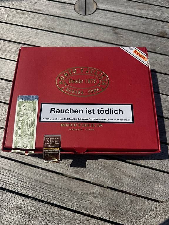 Sigari: Zigarren Romeo & Julieta Linea de Oro Dianas – Usato da kreuzlingen venduto da hel_v9zj 1