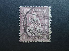 1881 Nr. 51 gestempelt SBK 800.-