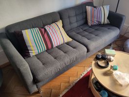 Sofa grau Landskrona