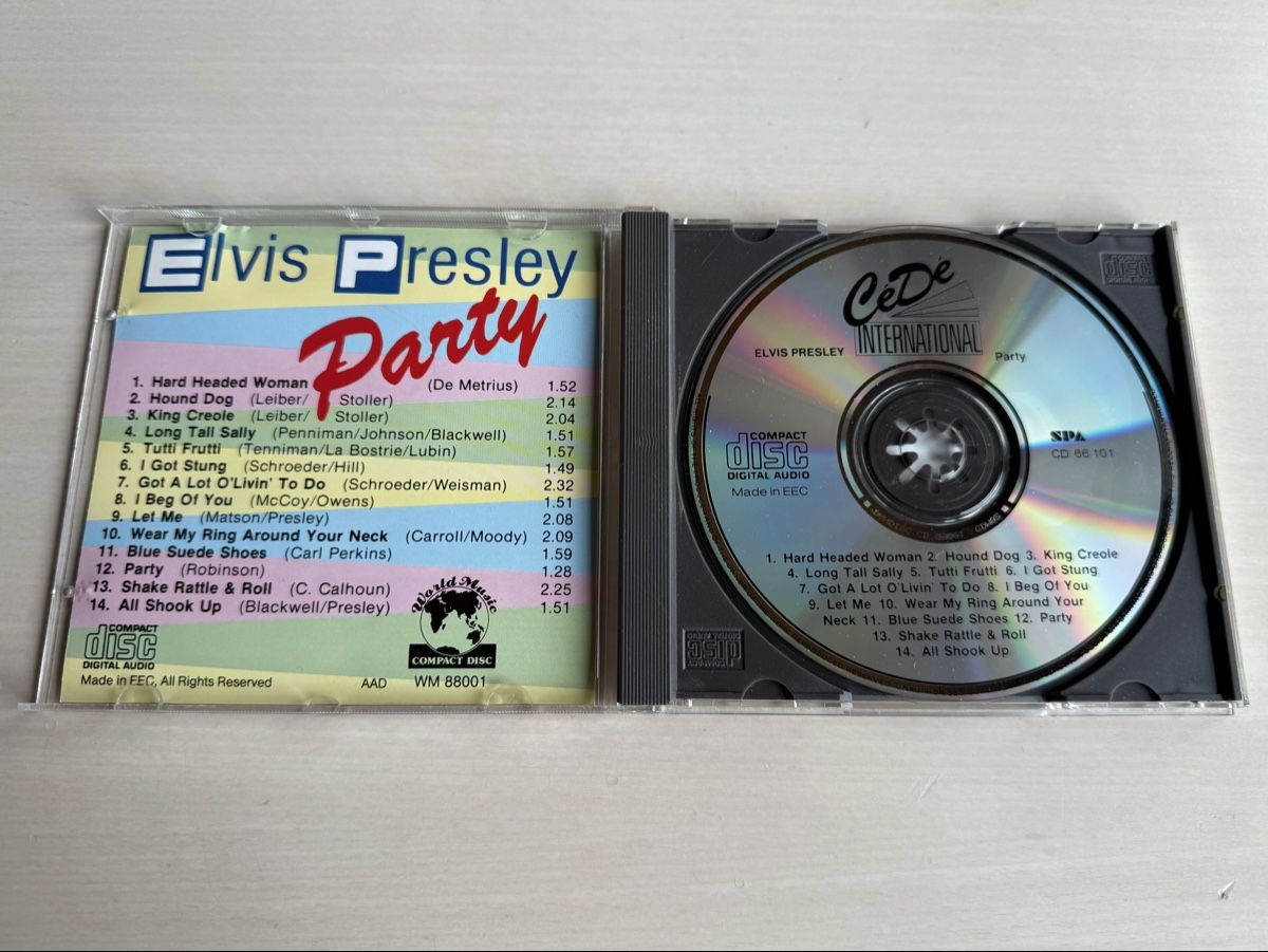 CD: Elvis Presley - Party - CD Made in EEC – Usato da Oberried Brienz venduto da Chyara 2