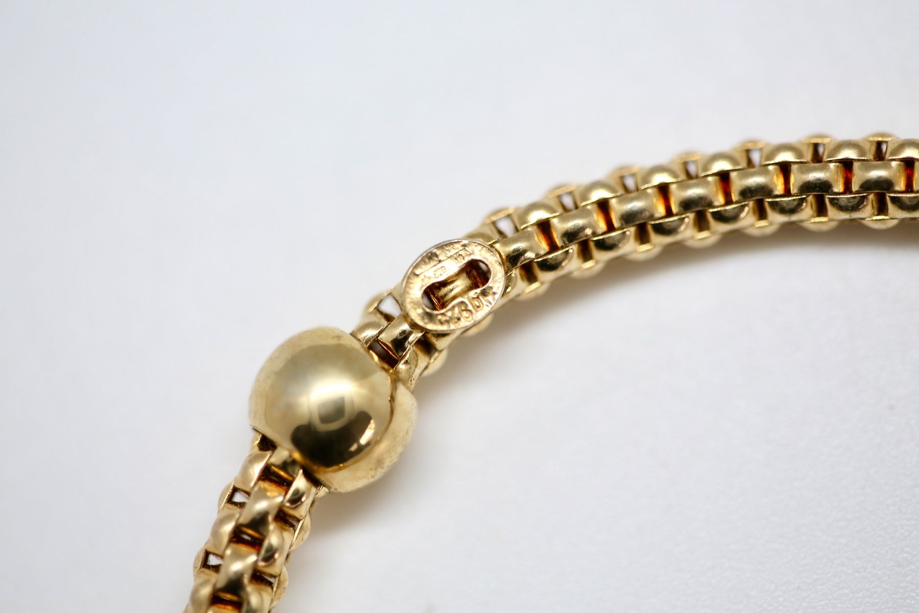 Bracciali & Braccialetti: Goldige Armkette aus 925 Silber – Usato da Reinach BL venduto da Han-Numismatik 2