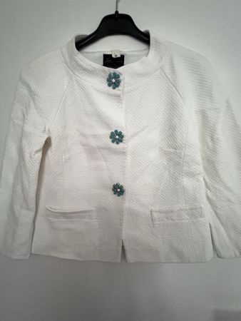 Damen Jacke Weiss Grösse M guter Zustand