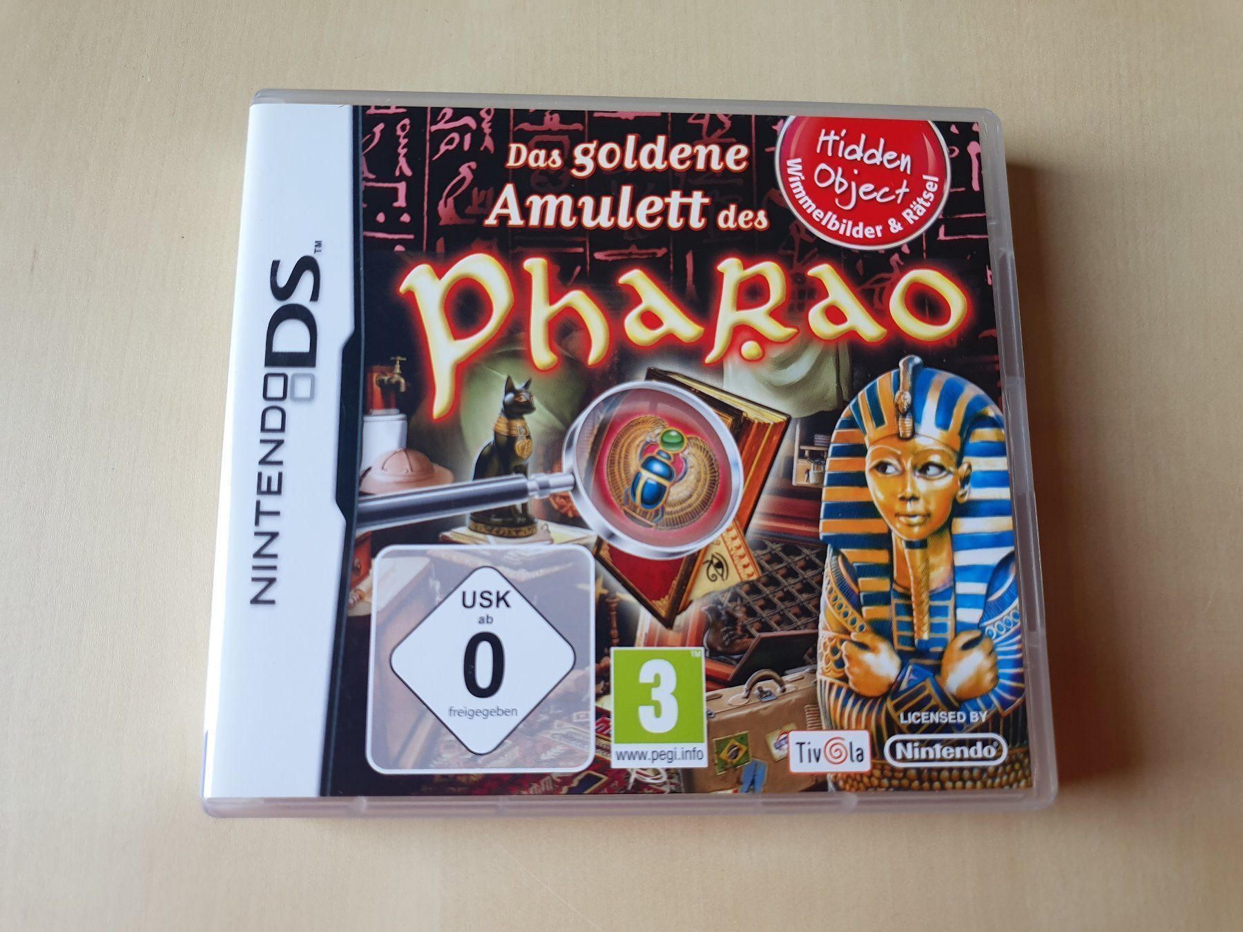 Nintendo Giochi: Das goldene Amulett des Pharao – Usato da Stansstad venduto da collectorsshop