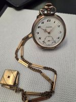 Taschenuhr Silber 800er mit Kette