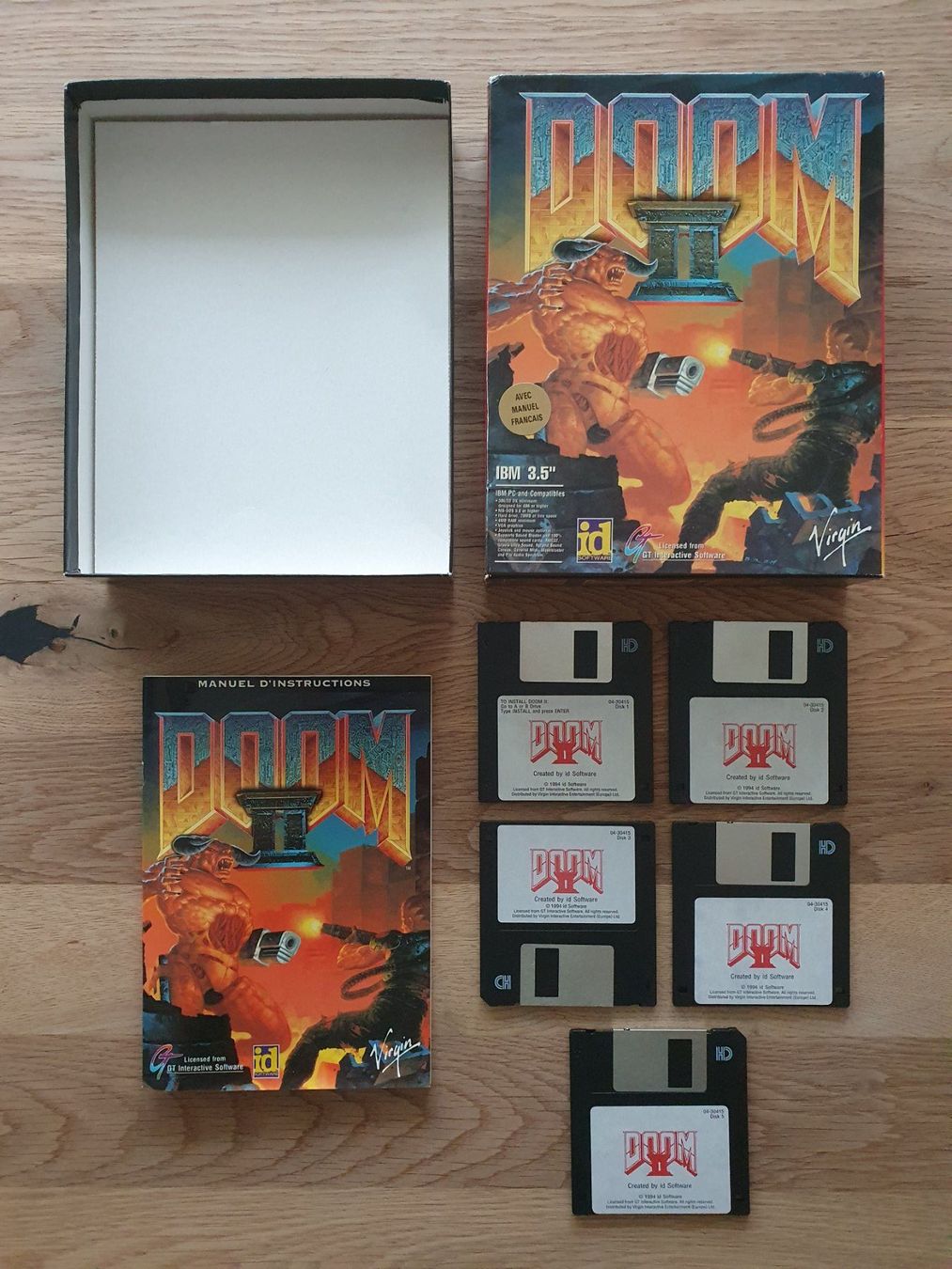 Jeux: PC Game Doom II / Doom 2 (1994) Big Box Français – D'occasion à Greifensee par perfectioN88 8