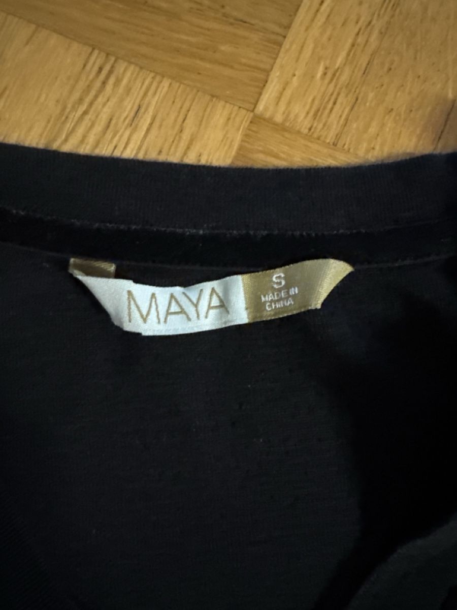 Maglioni & Felpe: Maya Black Merino Wool Light Sweater S – Usato da Fällanden venduto da emi_x6xw 2