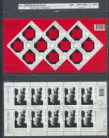 2008 "Konkrete Kunst", Kleinbogen, ET - Stempel