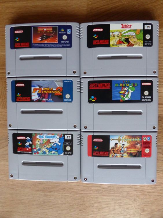 SUPER NINTENDO 6 Stk. (Gebraucht) in Utzenstorf für CHF 36 – mit ...