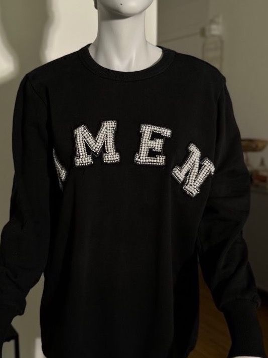 Maglioni & Felpe: Sweatshirt | Perlen | Amen | Gr. 38 – Usato da Kilchberg ZH venduto da nad_6dwp