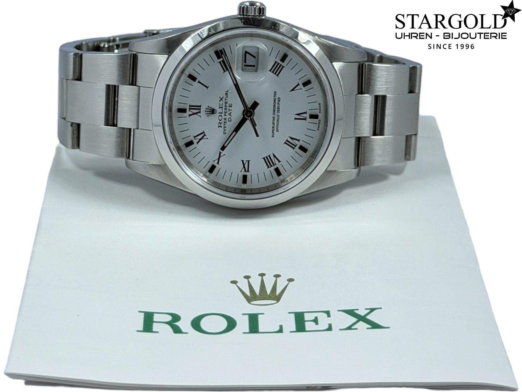 Rolex Uhren: Rolex Oyster Perpetual Date - 15200 – Gebraucht aus Zürich von Stargold-Uhren 2