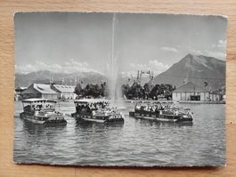 AK Kant. bernische Ausstellung Thun 1949 Amphibienfahrzeuge