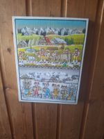 Holz Brett 2 Bild Sommer Silvesternklausen  * 93