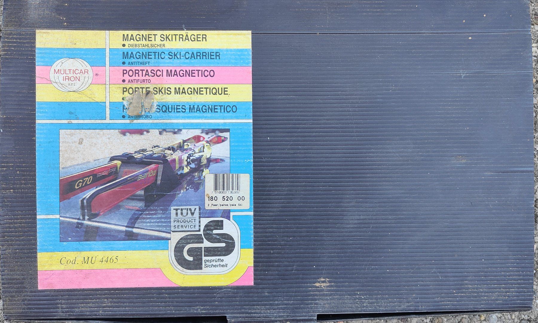 Magnete: Magnet Skiträger MULTICAR IRON – Neu und originalverpackt aus Herbetswil von Keltka9 6