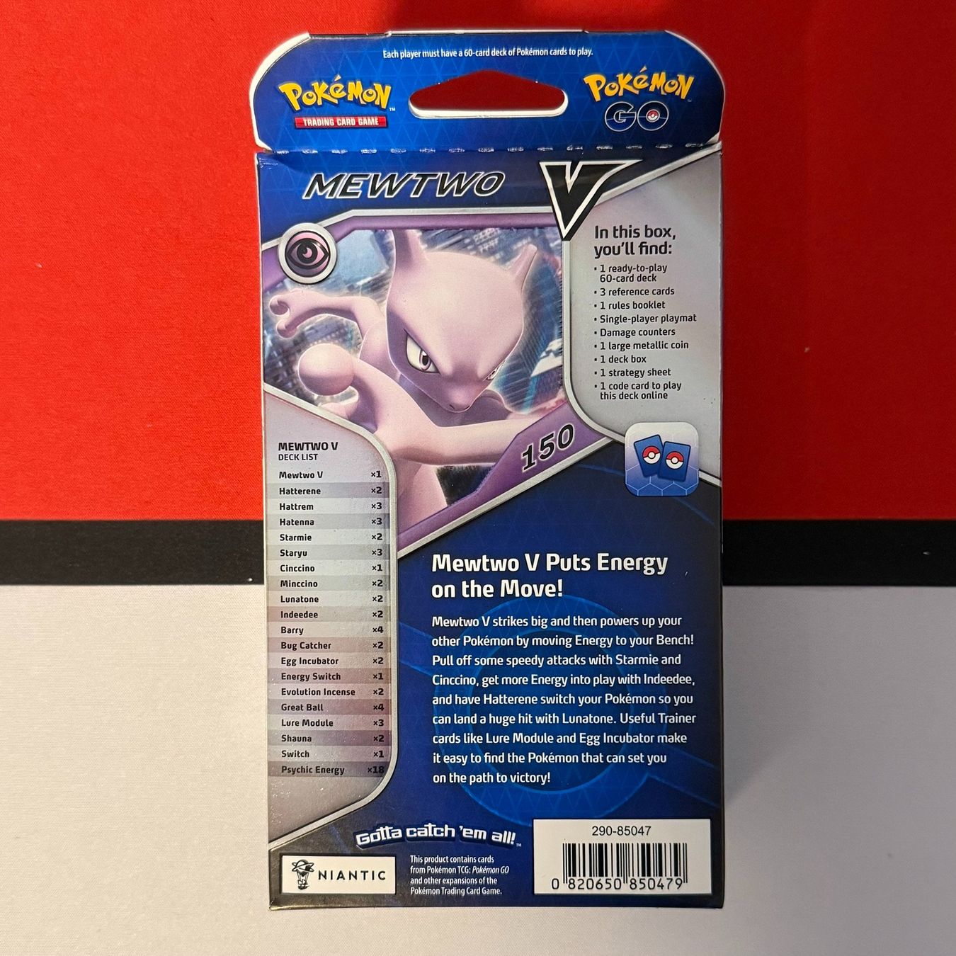 Pokmon GO Battle Deck Mewtwo V EN (Neu und originalverpackt) in  Feuerthalen fr CHF 20  mit Lieferung auf Ricardo kaufen