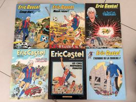 Lot de 6 bandes dessinées Eric Castel en bon état