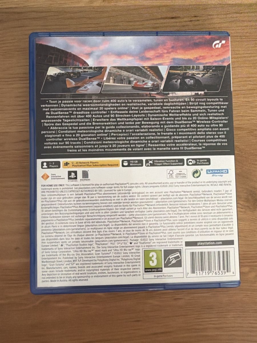Sony Spiele: Gran Turismo 7 Ps5 – Gebraucht aus Hagendorn von masterchieff 1