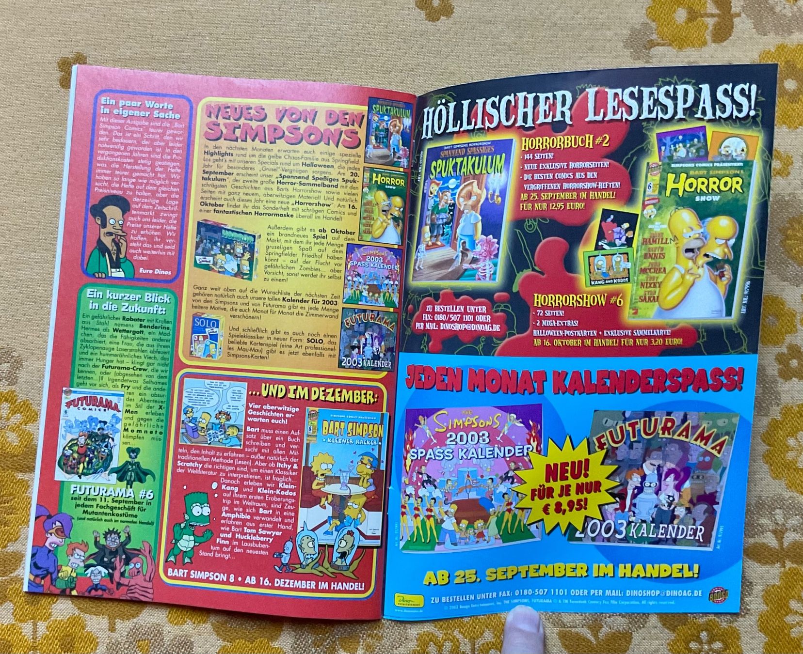 Comics: Bart Simpson Heft Nr 7 von 2002 – Neu (gemäss Beschreibung) aus Endingen von nathan05 8
