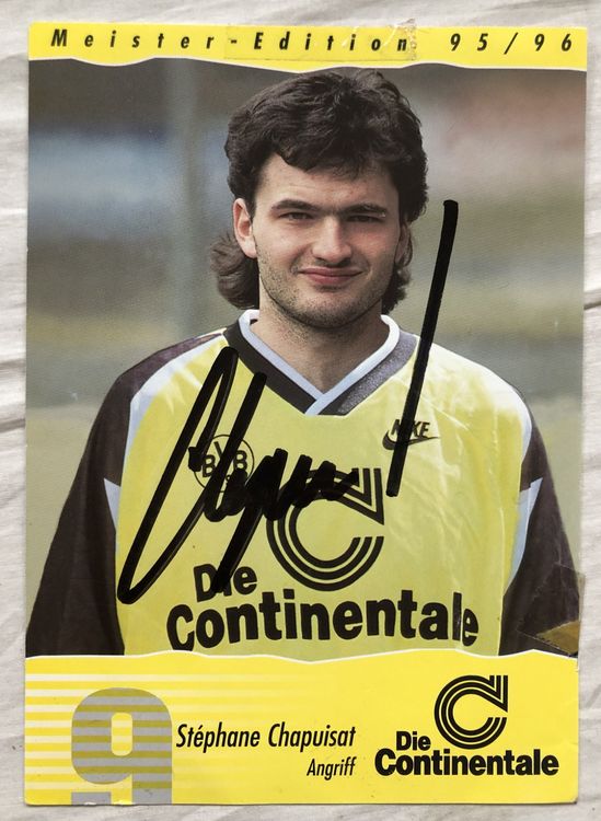 Carte De Joueur - Stéphane Chapuisat, équipe Nationale Suisse Saison 2002
