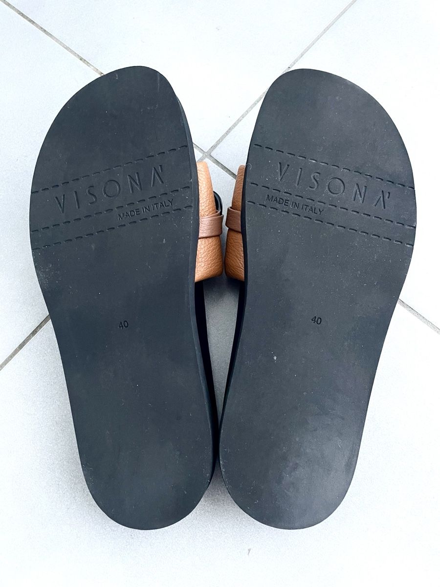 Scarpe da donna: Mules Visona made in Italy en cuir – Nuovo (secondo la descrizione) da Gilly venduto da FlorenceGill 5