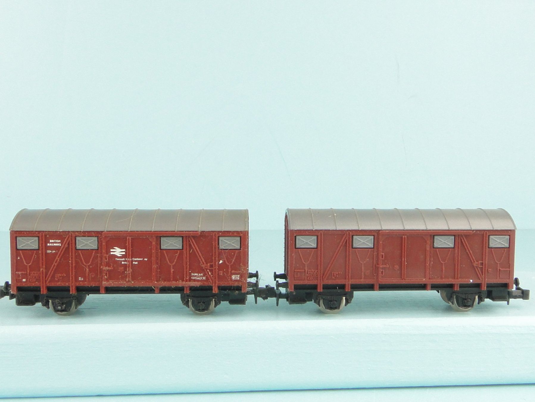 Lima Modellini di ferrovie: LIMA Spur N 4 Güterwagen – Usato da Bülach venduto da cann11 3