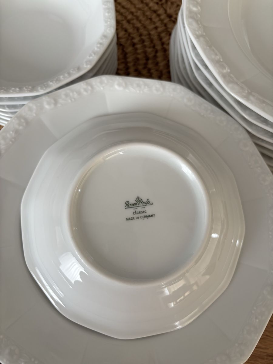 Rosenthal Set di piatti: Kombiservice Rosenthal Maria weiss – Usato da Neunkirch venduto da Dama0 5