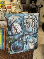 Magistrales Werk Öl auf Lwd. 100 x 130 cm Qualität abstrakt