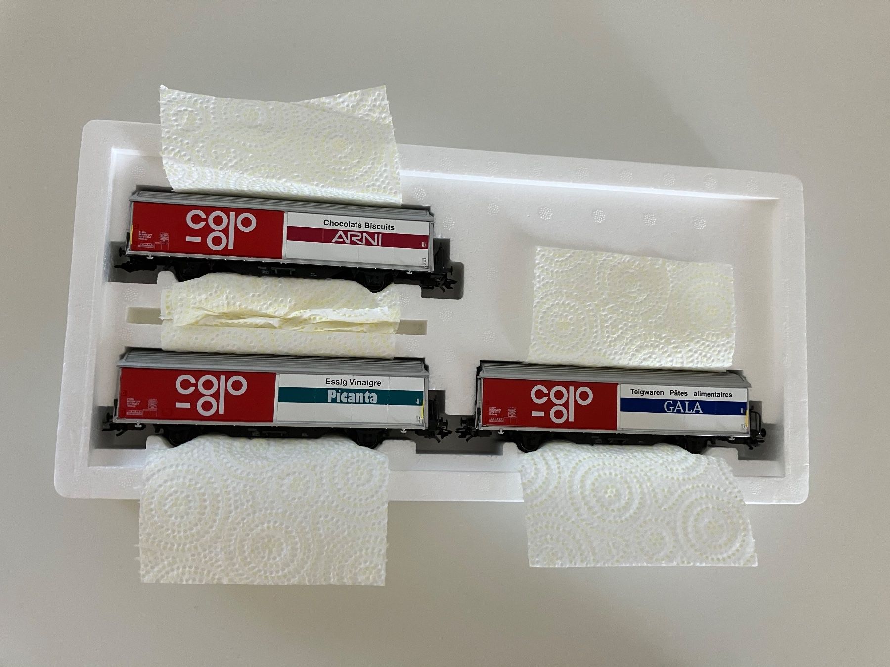 Märklin Modellini di ferrovie: Historisches COOP-Set 3-teilig – Nuovo (secondo la descrizione) da Eschlikon TG venduto da Atiz0 1