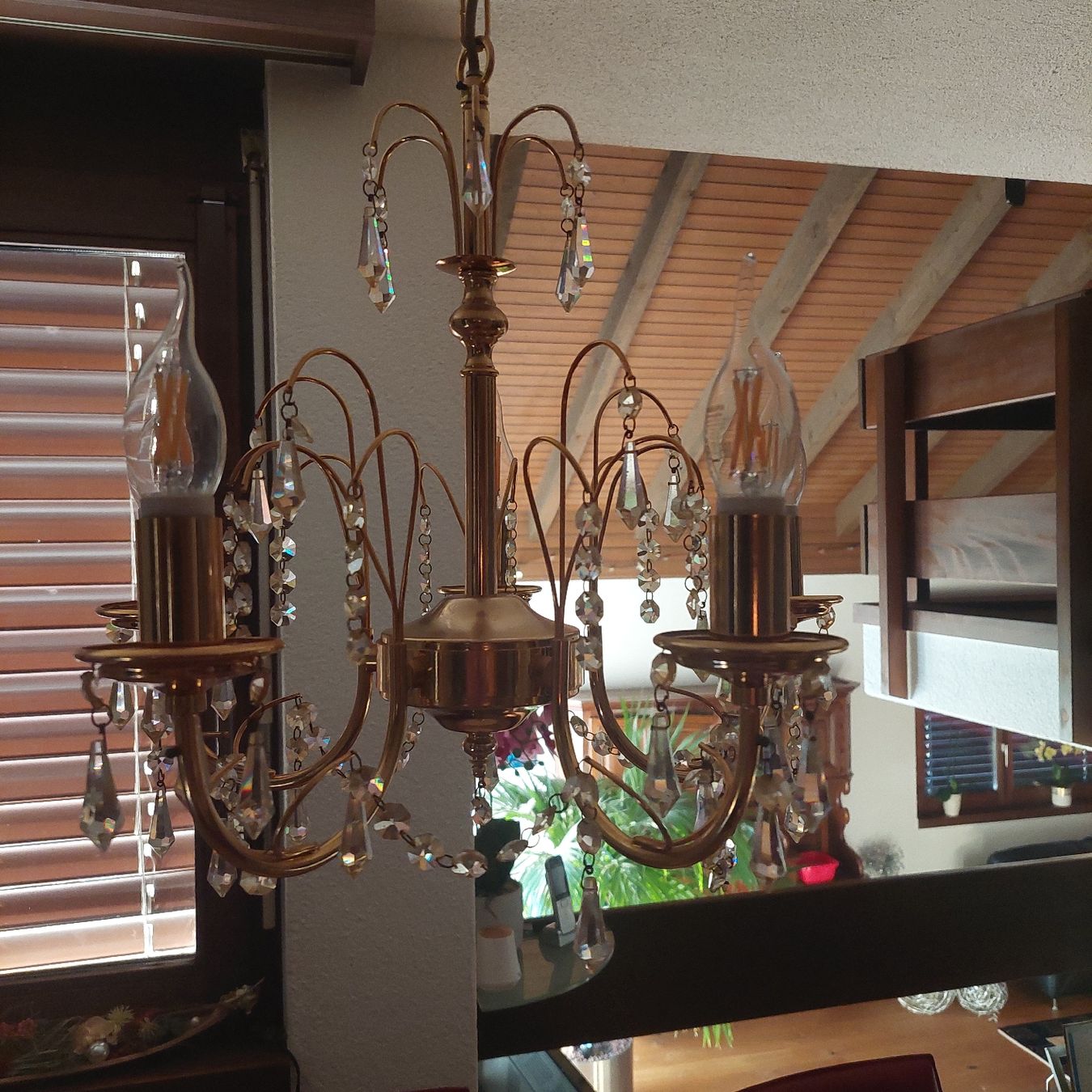Swarovski Kronleuchter & Deckenlampen: SWAROVSKI LEUCHTE – Gebraucht aus Honau von Blazer1 2