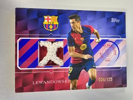 ROBERT LEWANDOWSKI 2024Topps FC Barcelona Netz Camp Nou/125